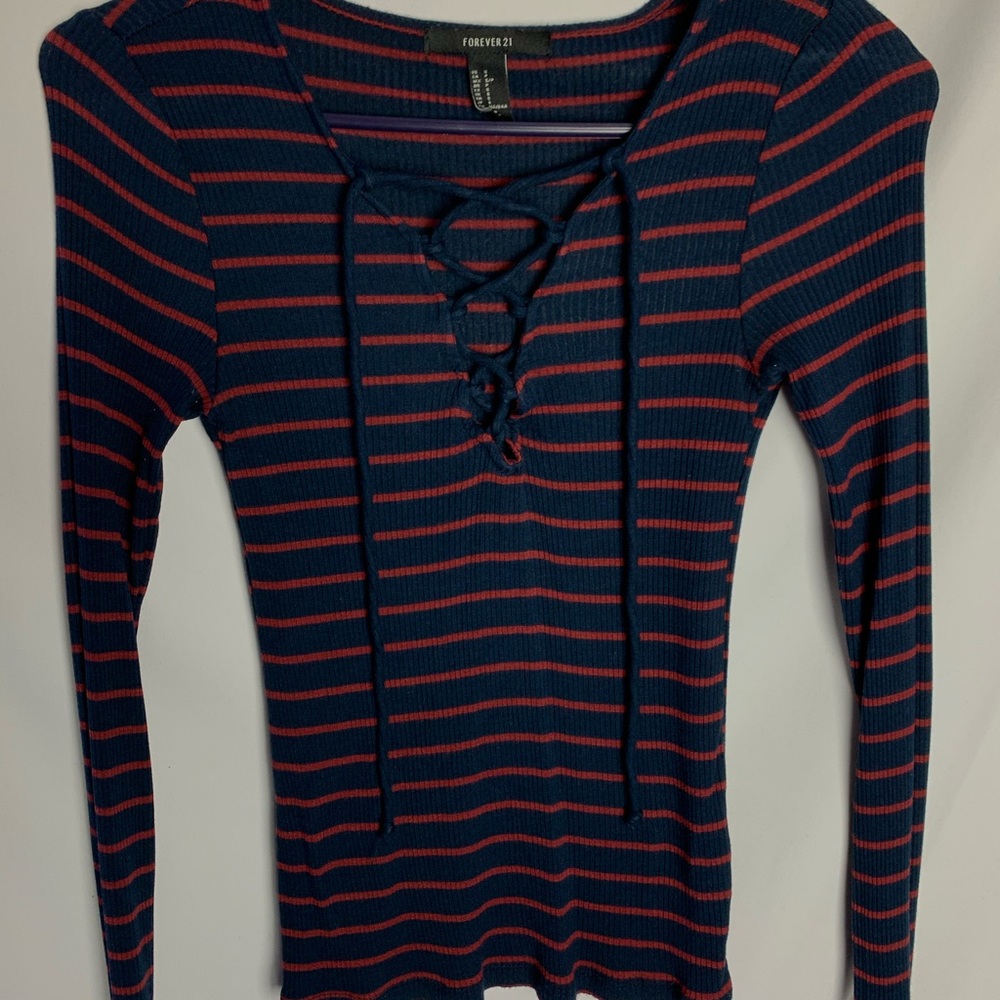Stripped long sleeve
